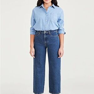 Dockers Women's High Straight Fit Jeans